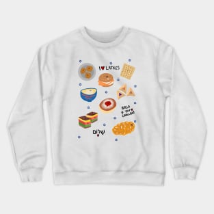 Jewish Food Crewneck Sweatshirt